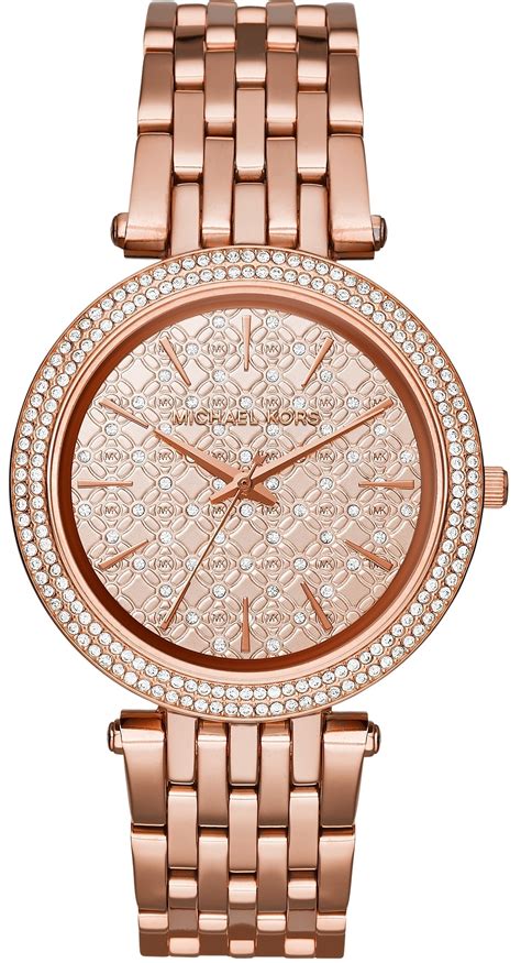 michael kors saat rose gold|Michael Kors rose gold watch.